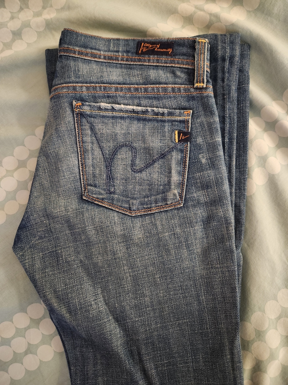 Citizens Of Humanity Ingrid #002 Low Rise Flare Jeans